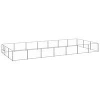 Dog Kennel Silver 21 m² Steel Kings Warehouse 
