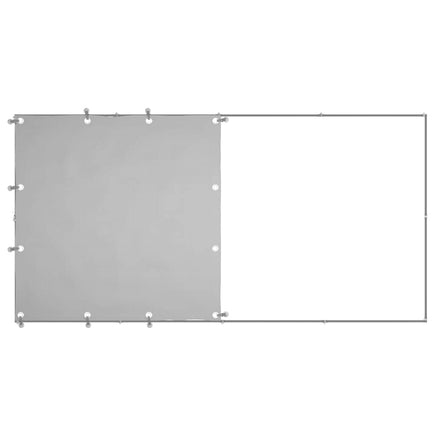 Dog Kennel Silver 2.42 m² Steel Kings Warehouse 