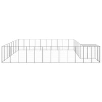 Dog Kennel Silver 25.41 m² Steel Kings Warehouse 