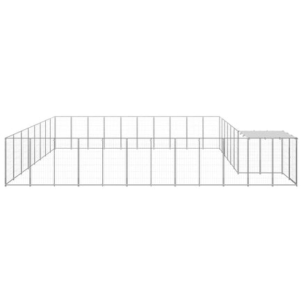 Dog Kennel Silver 25.41 m² Steel Kings Warehouse 
