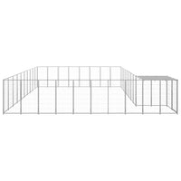 Dog Kennel Silver 25.41 m² Steel Kings Warehouse 