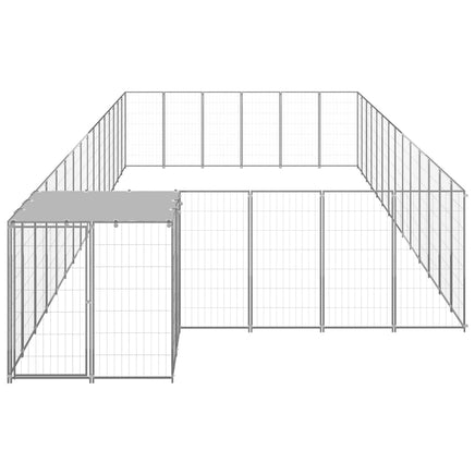 Dog Kennel Silver 26.62 m² Steel Kings Warehouse 