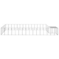Dog Kennel Silver 26.62 m² Steel Kings Warehouse 