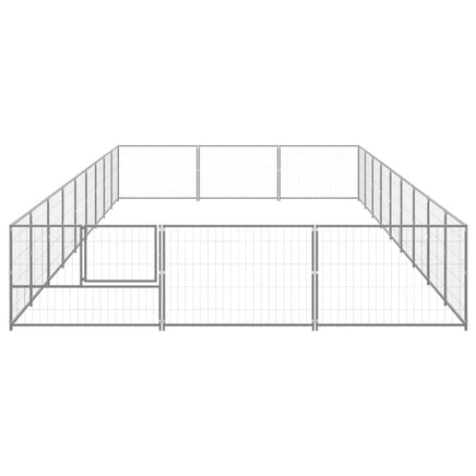 Dog Kennel Silver 27 m² Steel Kings Warehouse 