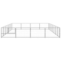Dog Kennel Silver 28 m² Steel Kings Warehouse 