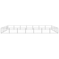 Dog Kennel Silver 28 m² Steel Kings Warehouse 