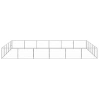 Dog Kennel Silver 30 m² Steel Kings Warehouse 