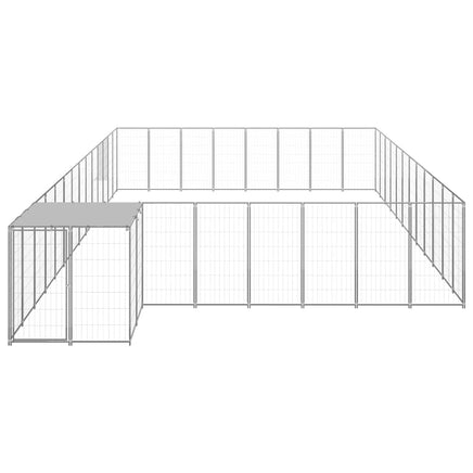 Dog Kennel Silver 30.25 m² Steel Kings Warehouse 