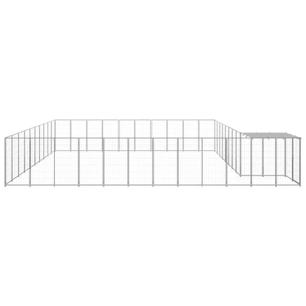 Dog Kennel Silver 31.46 m² Steel Kings Warehouse 