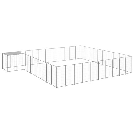 Dog Kennel Silver 31.46 m² Steel Kings Warehouse 