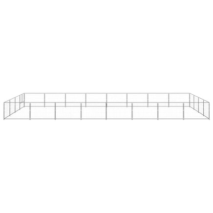 Dog Kennel Silver 32 m² Steel Kings Warehouse 