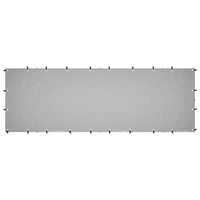 Dog Kennel Silver 330x110x110 cm Steel Coops & Hutches Supplies Kings Warehouse 
