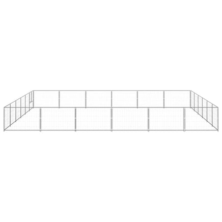 Dog Kennel Silver 36 m² Steel Kings Warehouse 