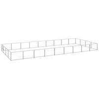 Dog Kennel Silver 36 m² Steel Kings Warehouse 