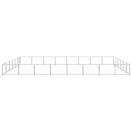 Dog Kennel Silver 48 m² Steel Kings Warehouse 