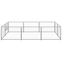 Dog Kennel Silver 6 m² Steel Kings Warehouse 