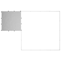 Dog Kennel Silver 6.05 m² Steel Kings Warehouse 