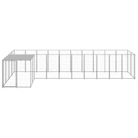 Dog Kennel Silver 7.26 m² Steel Kings Warehouse 