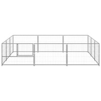 Dog Kennel Silver 9 m² Steel Kings Warehouse 