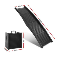 Dog Ramp Dog Steps Pet Car Suv Travel Stair Foldable Portable Ladder Plastic cat supplies Kings Warehouse 