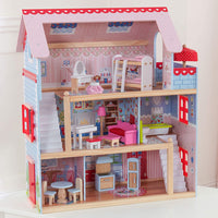 Doll Cottage with Furniture for kids (Model 1) Kings Warehouse 