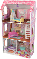 Dollhouse with Furniture for kids 110 x 65 x 33 cm (Model 2) Kings Warehouse 