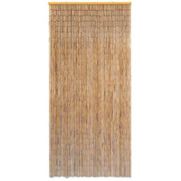 Door Curtain Bamboo 90x200 cm Kings Warehouse 