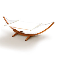 Double Hammock with Wooden Hammock Stand Kings Warehouse 