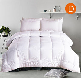 down alternative quilt doona 500gsm king Kings Warehouse 