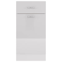 Drawer Bottom Cabinet High Gloss White 40x46x81.5 cm Kings Warehouse 