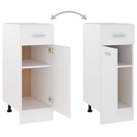 Drawer Bottom Cabinet White 30x46x81.5 cm Kings Warehouse 
