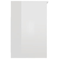 Drawer Cabinet High Gloss White 40x50x76 cm Kings Warehouse 
