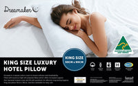 Dreamaker King Size Pillow Kings Warehouse 