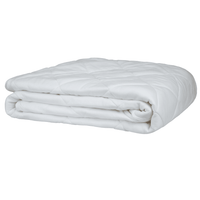 Dreamaker Thermaloft Cotton Covered Fitted Mattress Protector King Single Bed Kings Warehouse 