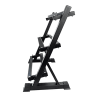 Dumbbell Rack Storage Stand Hex Weight Heavy Duty 3 Tier Wide Home Gym Fitness Kings Warehouse 