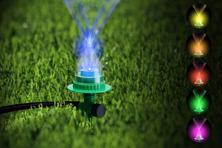 Durable and Extremely Cool Led Water Sprinkler Perfect for Gardens and Lawns Garden Supplies Kings Warehouse 