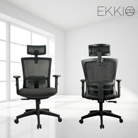EKKIO Zorae - Office Chair (Black) EK-OC-100-SQ / EK-OC-100-BST KingsWarehouse 