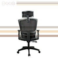 EKKIO Zorae - Office Chair (Black) EK-OC-100-SQ / EK-OC-100-BST KingsWarehouse 