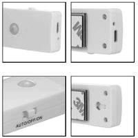 EL608 Rechargeable Infrared Motion Sensor Wall LED Night Light Torch (Cool White) Kings Warehouse 