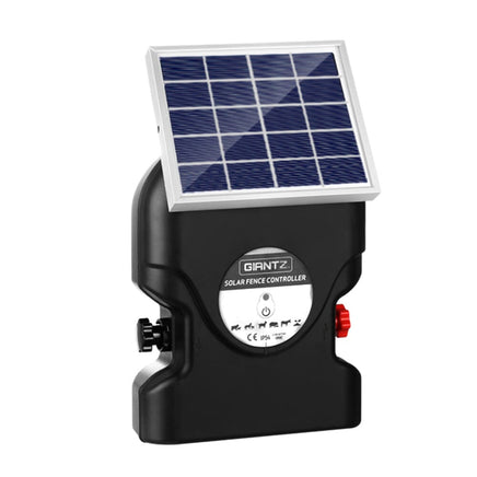 Electric Fence Energiser Solar Fencing Energizer Charger Farm Animal 15km 0.8J Kings Warehouse 