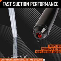 Electric Oil Extractor Pump, Battery Power Fluid Extractors for Water Fuel Oil Pumping with Flexible Hose Kings Warehouse 