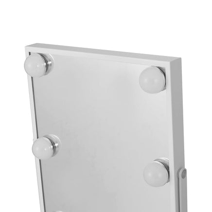 Embellir Bluetooth LED Makeup Mirror Mirrors Lighted Vanity Hollywood 25X30CM Kings Warehouse 