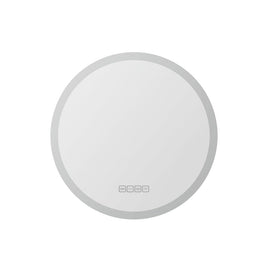 Embellir Bluetooth LED Wall Mirror With Light 50CM Bathroom Decor Round Mirrors Kings Warehouse 