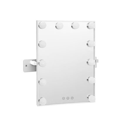 Embellir Hollywood Wall mirror Makeup Mirror With Light Vanity 12 LED Bulbs Makeup Mirrors Kings Warehouse 