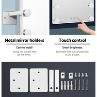 Embellir Hollywood Wall mirror Makeup Mirror With Light Vanity 12 LED Bulbs Makeup Mirrors Kings Warehouse 