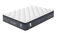 Eurotop Mattress 5 Zone Pocket Spring Latex Foam 34cm - King Single mattresses Kings Warehouse 