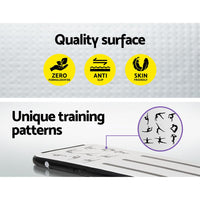 Everfit 3M Air Track Gymnastics Tumbling Mat Exercise Cheerleading Unique Black Kings Warehouse 