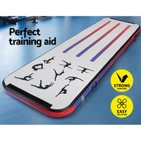 Everfit 3M Air Track Gymnastics Tumbling Mat Exercise Cheerleading Unique Style Kings Warehouse 
