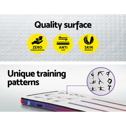 Everfit 3M Air Track Gymnastics Tumbling Mat Exercise Cheerleading Unique Style Kings Warehouse 