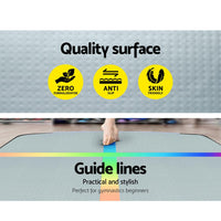Everfit 4M Air Track Gymnastics Tumbling Exercise Mat Inflatable Mats 20CM Thick + Pump Kings Warehouse 